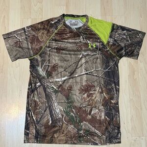 Realtree Camo Under Armour Short Sleeve T Shirt